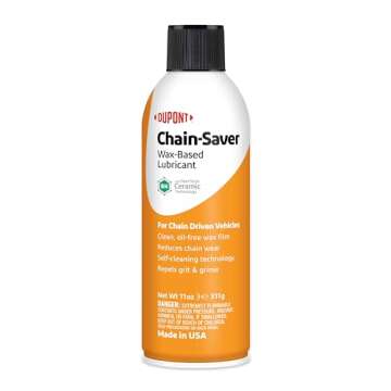 DuPont Teflon Chain-Saver Dry Self-Cleaning Lubricant, 11-Ounce