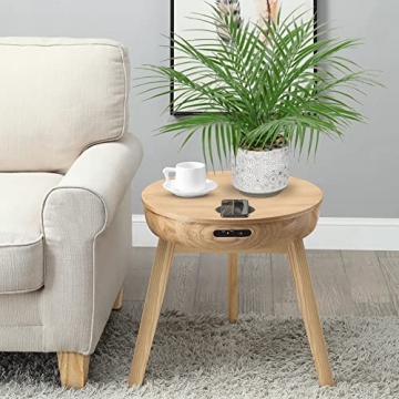 Hollyone Large 16" Faux Potted Palm Plant for Home Decor