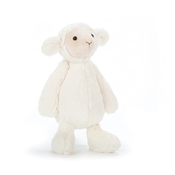 Jellycat Bashful Lamb Stuffed Animal Plush Toy 12 Inches