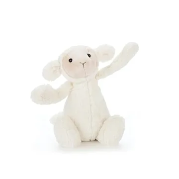 Jellycat Bashful Lamb Stuffed Animal Plush Toy 12 Inches