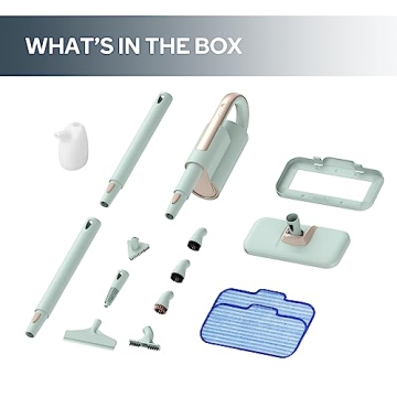 Newbealer Steam Mop & Detachable Handheld Cleaner