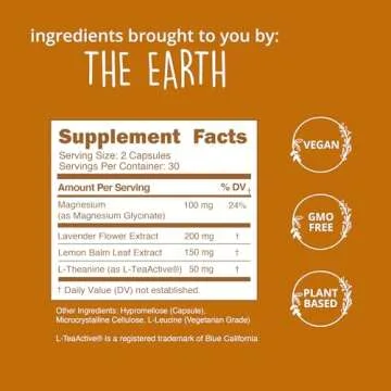 Happy Healthy Hippie Be Grounded Quick Acting Stress Relief Capsules