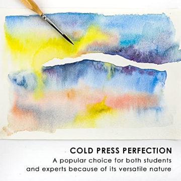 Grabie Watercolor Paper Pad - Premium 100% Cotton Sheets