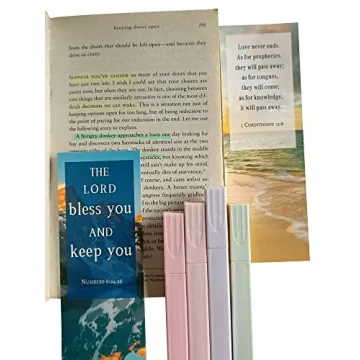 Highlighters & Bookmarks Set for Bible Journaling & Notes