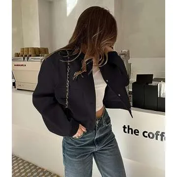 Spring Varsity Bomber Jacket for Women | Stylish & Casual