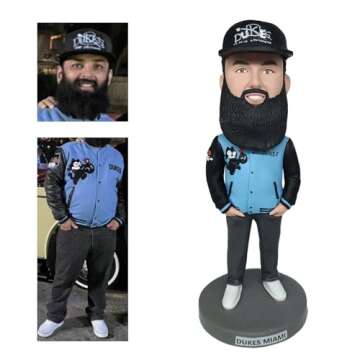 Stylishbobblehead Custom Bobblehead,Personalized Custom Full,Custom Personalized Unique Handmade Bobbleheads Figurine,Action Figure Based on Your Photo