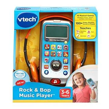 VTech Rock and Bop Music Player Ages 3-6, Educational Fun