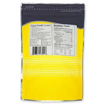 Qbubble Tea Powder, Peach, 2.2 Pound