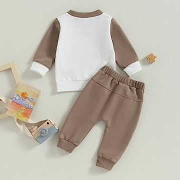 Stylish BULINGNA Baby Boy Football Outfit Set for Toddlers