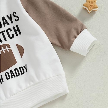 Stylish BULINGNA Baby Boy Football Outfit Set for Toddlers