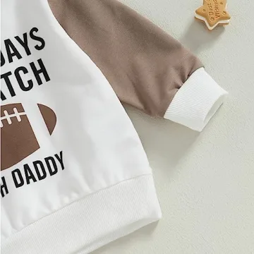 Stylish BULINGNA Baby Boy Football Outfit Set for Toddlers