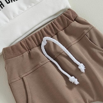 Stylish BULINGNA Baby Boy Football Outfit Set for Toddlers