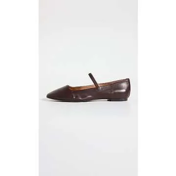 Madewell Women's Greta Ballet Flats - Chocolate Raisin - Size 9
