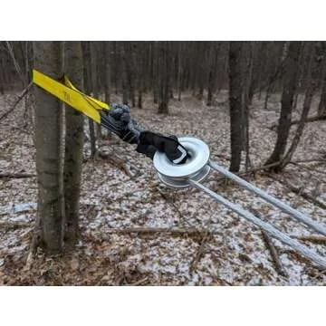 TGL 8 Ft Tree Saver Tow Strap for Heavy Duty Recovery