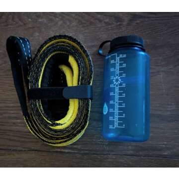 TGL 8 Ft Tree Saver Tow Strap for Heavy Duty Recovery