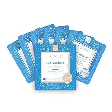FOREO H2Overdose Advanced Collection 2.0 UFO-Activated Facial Mask - Hydrating Facial - Beauty & Per...