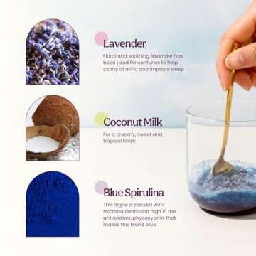 Blume Blue Lavender Latte - Soothing Sleep Powder Drink Mix
