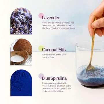 Blume Blue Lavender Latte - Soothing Sleep Powder Drink Mix