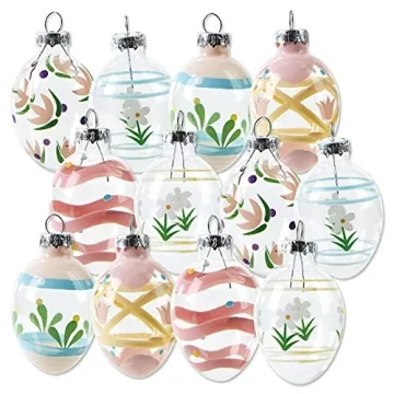 Handcrafted Blown Glass Easter Ornaments for Every Occasion