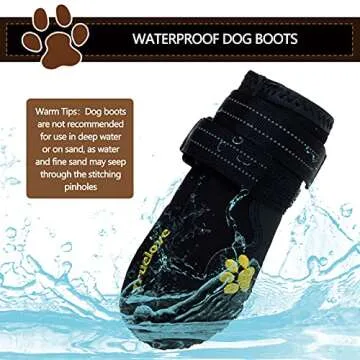 Expawlorer Dog Shoes: Waterproof & Anti-Slip Protection