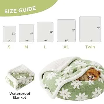 Lesure Waterproof Dog Blanket for Large Dogs - Stylish and Practical