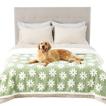 Lesure Waterproof Dog Blanket for Large Dogs - Stylish and Practical