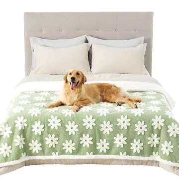 Lesure Waterproof Dog Blanket for Large Dogs - Stylish and Practical