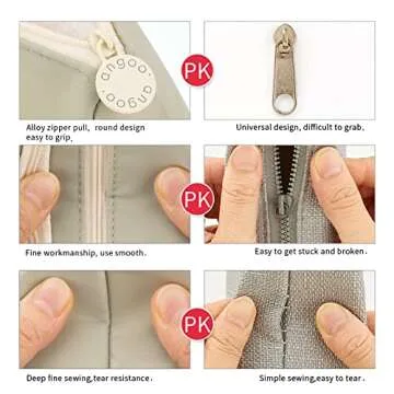 EASTHILL Large Capacity Pencil Case Pouch for Stationery