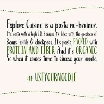 Organic Red Lentil Penne Pasta - Gluten Free & High Protein