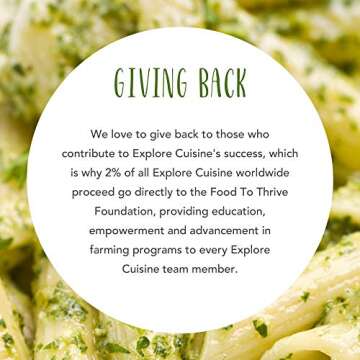 Organic Red Lentil Penne Pasta - Gluten Free & High Protein