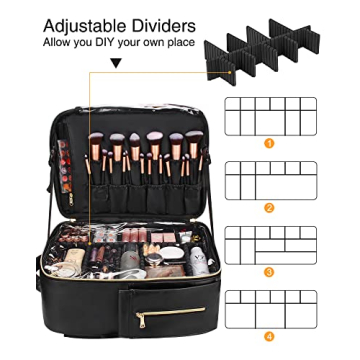 Relavel Makeup Backpack for Professional Makeup Artists