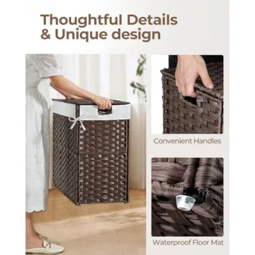 Greenstell Laundry Hamper - Stylish & Functional 110L