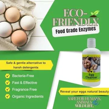 CareFree Enzymes Egg Cleanser - Preserve Freshness & Flavor