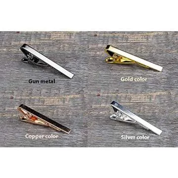 Custom Personalized Rosewood Tie Clip for Men
