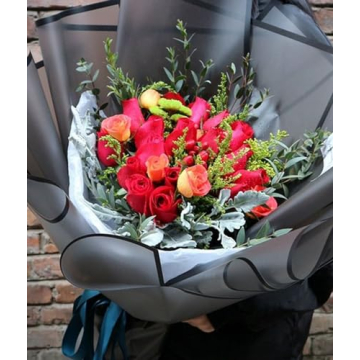 Corkwaw Black Border Waterproof Wrapping Paper 20 Pcs