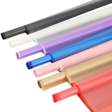 Corkwaw Black Border Waterproof Wrapping Paper 20 Pcs