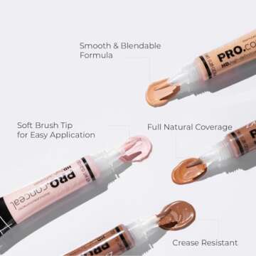 L.A. Girl Pro Conceal HD Concealer - Natural Coverage for Flawless Skin