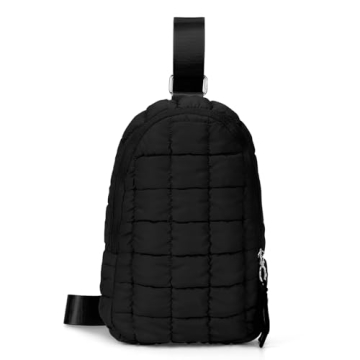 YFGBCX Puffer Quilted Sling Bag: Stylish and Durable Crossbody Purse for Women
