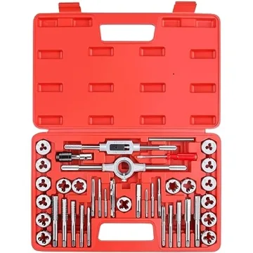 EFFICERE 40-Piece Premium Tap and Die Set for All Tasks