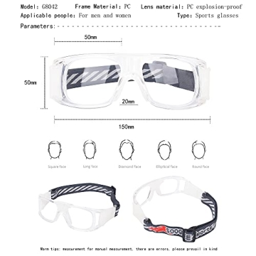 Top Sports Goggles for Men Women - Anti-fog Protective Eyewear