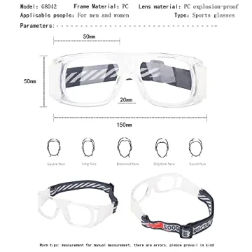Top Sports Goggles for Men Women - Anti-fog Protective Eyewear