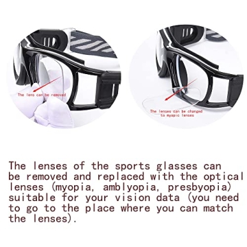Top Sports Goggles for Men Women - Anti-fog Protective Eyewear