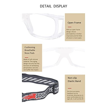 Top Sports Goggles for Men Women - Anti-fog Protective Eyewear