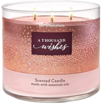 Luxurious Bath and Body Works A Thousand Wishes Candle
