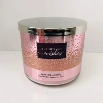 Luxurious Bath and Body Works A Thousand Wishes Candle