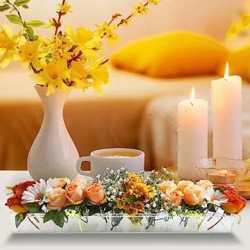 24'' Acrylic Flower Vase for Stunning Floral Displays