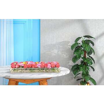 24'' Acrylic Flower Vase for Stunning Floral Displays