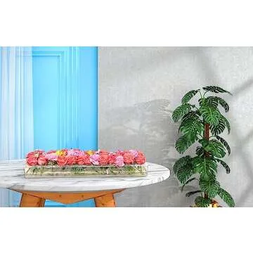 24'' Acrylic Flower Vase for Stunning Floral Displays