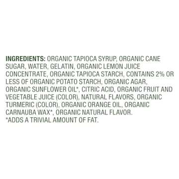 Black Forest Organic Gummy Bears Candy, 0.8 Ounce Pouches (65 Count)