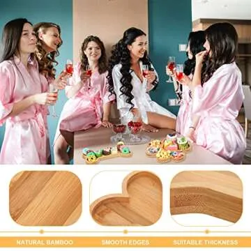 Sintuff Cute Bamboo Charcuterie Boards for Dog Lovers